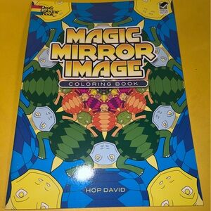 Artistic COLORING BOOK 25+ pages Hop David optical illusion mirror pattern